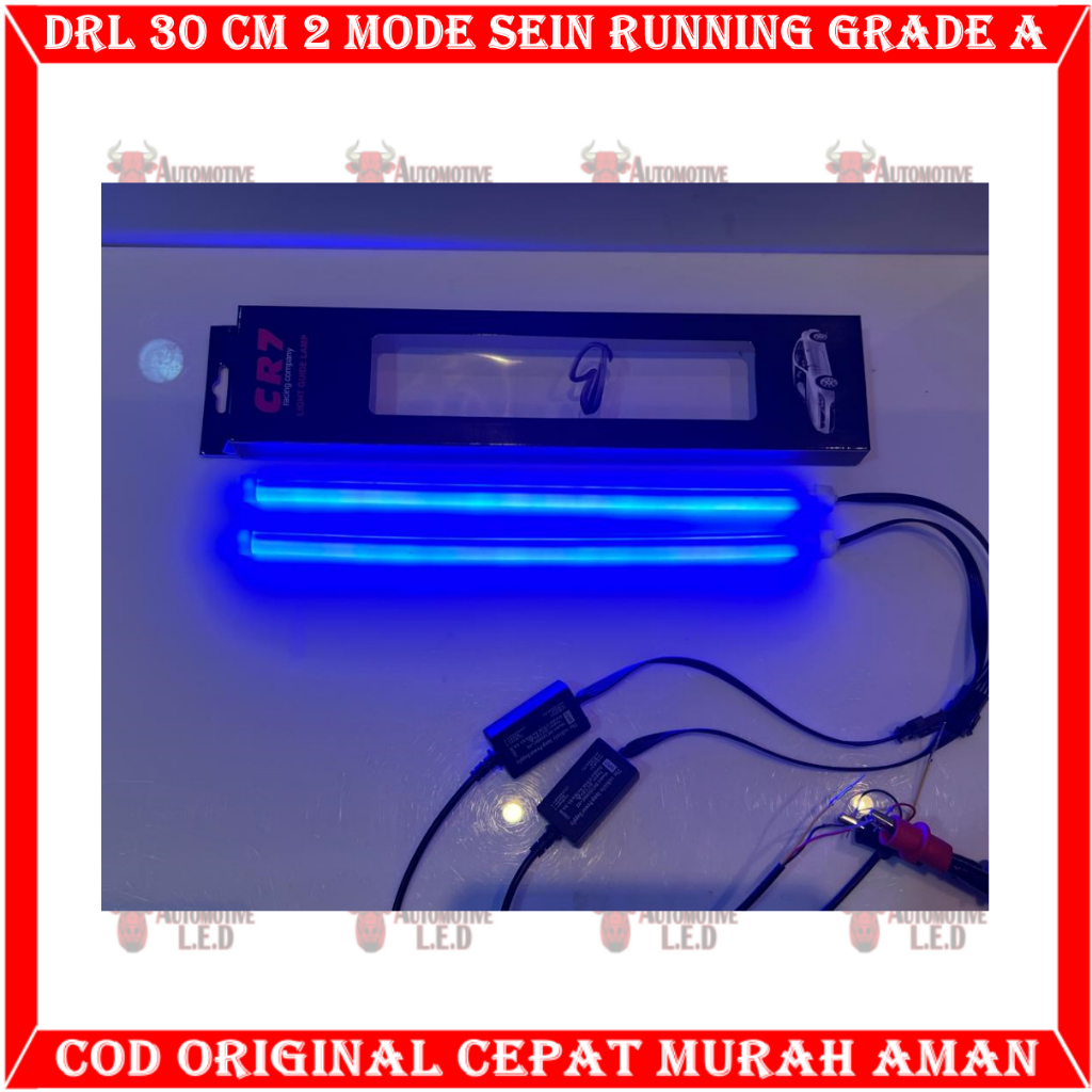 ORIGINAL ALIS SEIN RUNNING DRL FLEKSBIEL RUNNING 30 CM 2 MODE RUNNING SEN | DRL GRADE A SEN RUNNING CR7