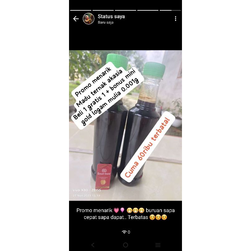 

madu.akasia.asli beli 1 gratis 1 promo 11. 11