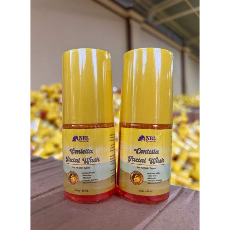 Centella facial wash sabun wajah nrl kosmetik