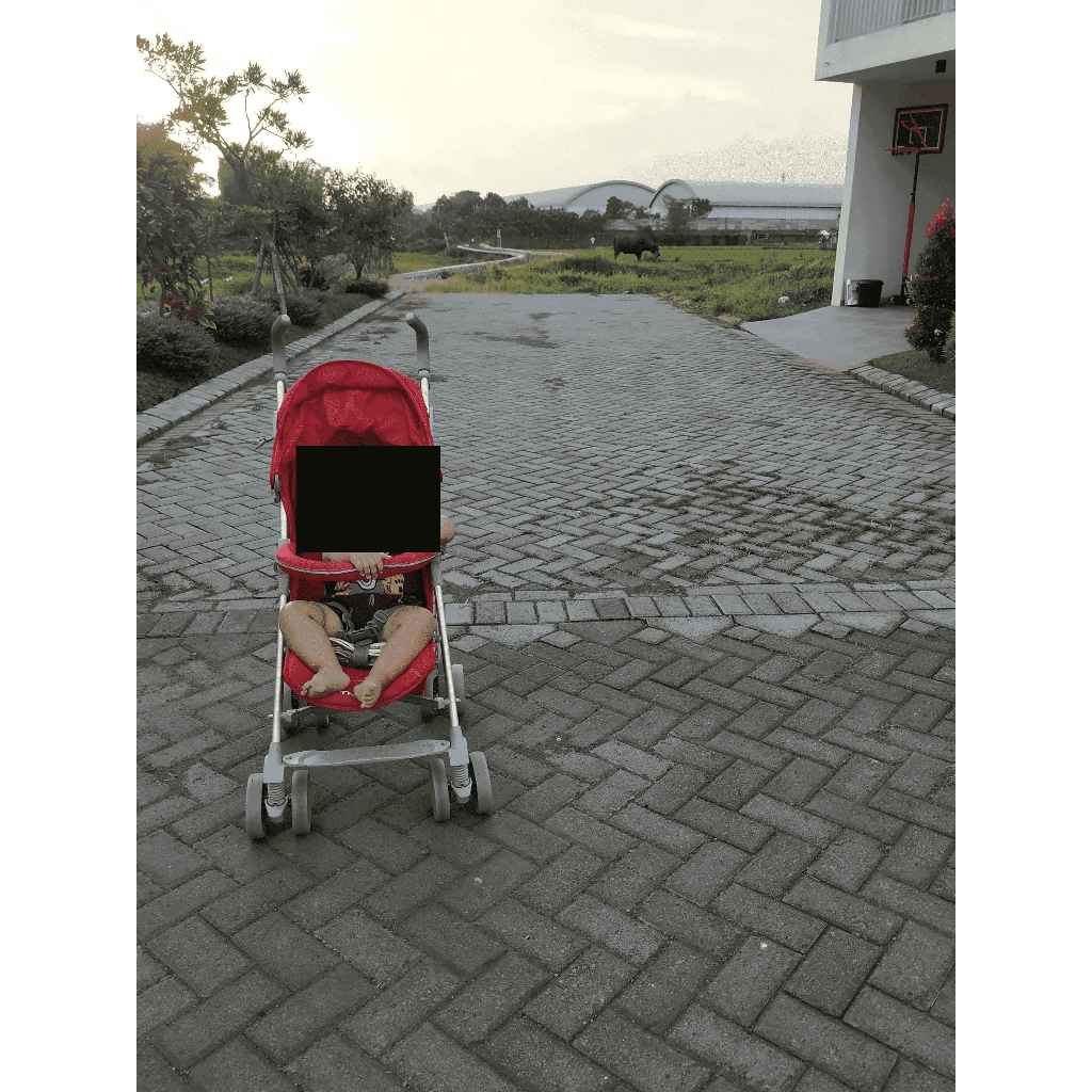 Stroller Kereta Dorong Bayi BabyElle TREVI S-501 RED