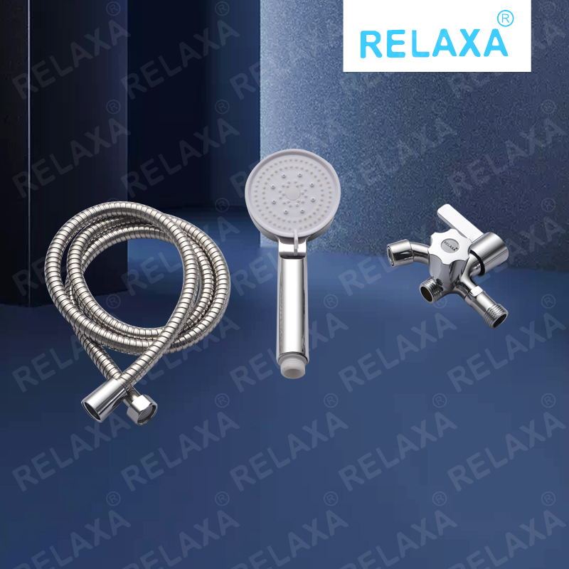 Shower Mandi Premium Kepala Shower Mandi Warna Silver Minimalis TERMURAH