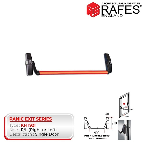 PANIC BAR RAFES KH 1921