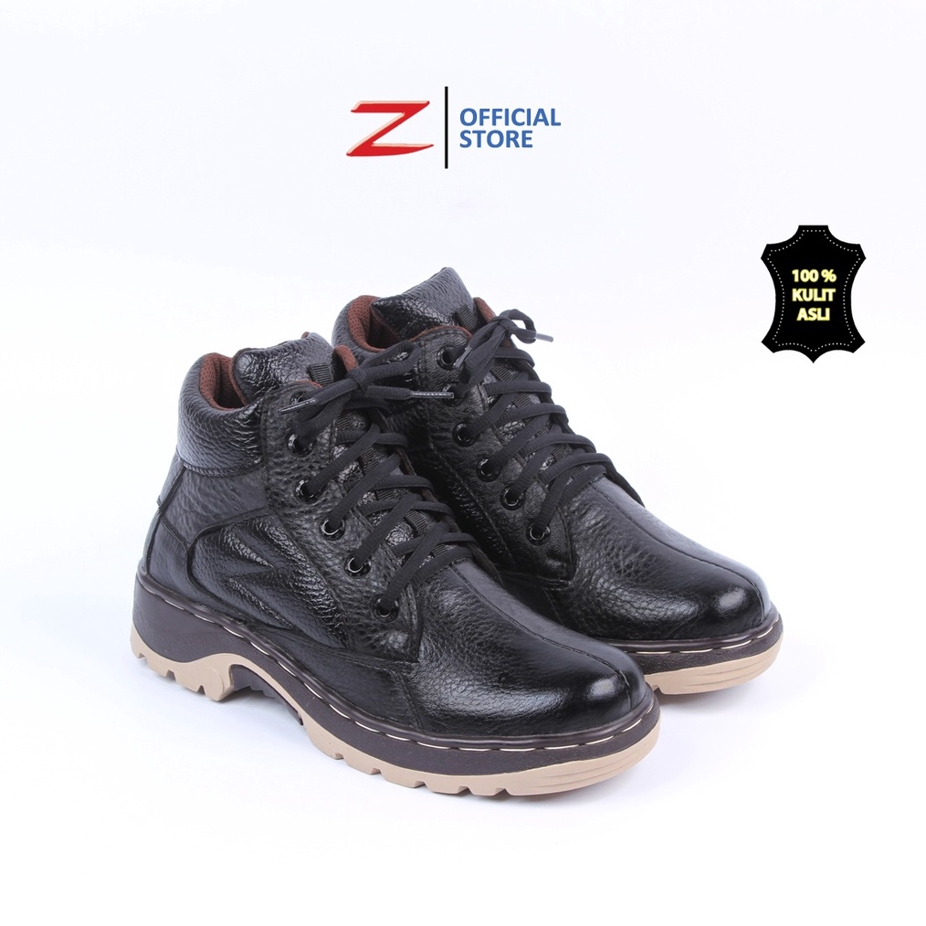 12.12 FLASH SALE Zeintin - Sepatu Boots Pria Zeintin ZU 2153 | ZU 2152 | Bahan Kulit ?