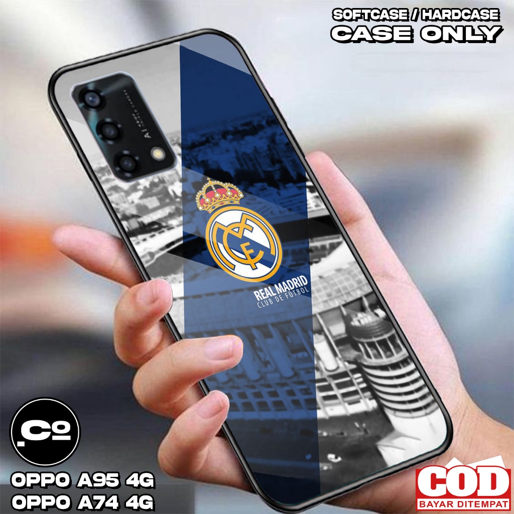 Case OPPO A95 4G / OPPO A74 4G - Casing OPPO A95 4G / OPPO A74 4G  [ FTBL ] Silikon OPPO A95 4G / OP