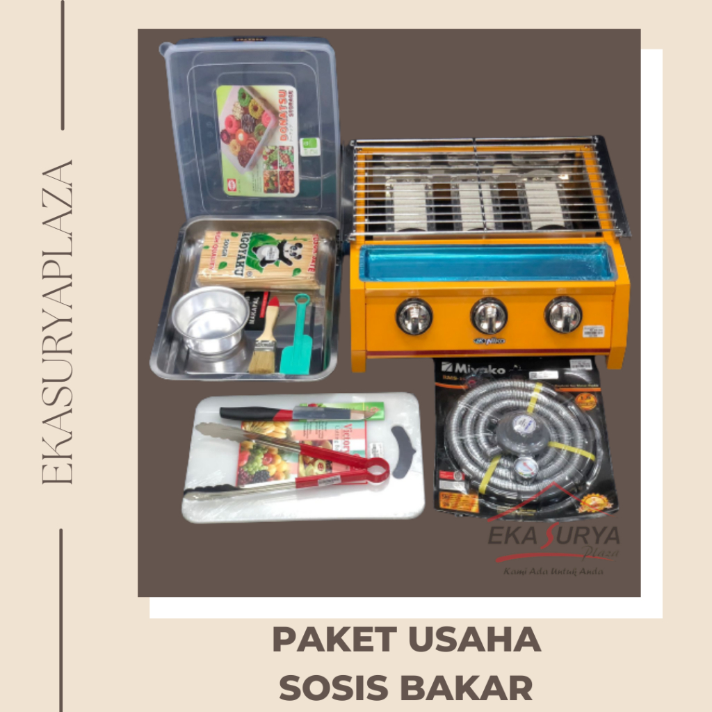 Paket Usaha Sosis Bakar/Paket Peralatan Murah Sosis Bakar/Paket Hemat Peralatan Sosis Bakar