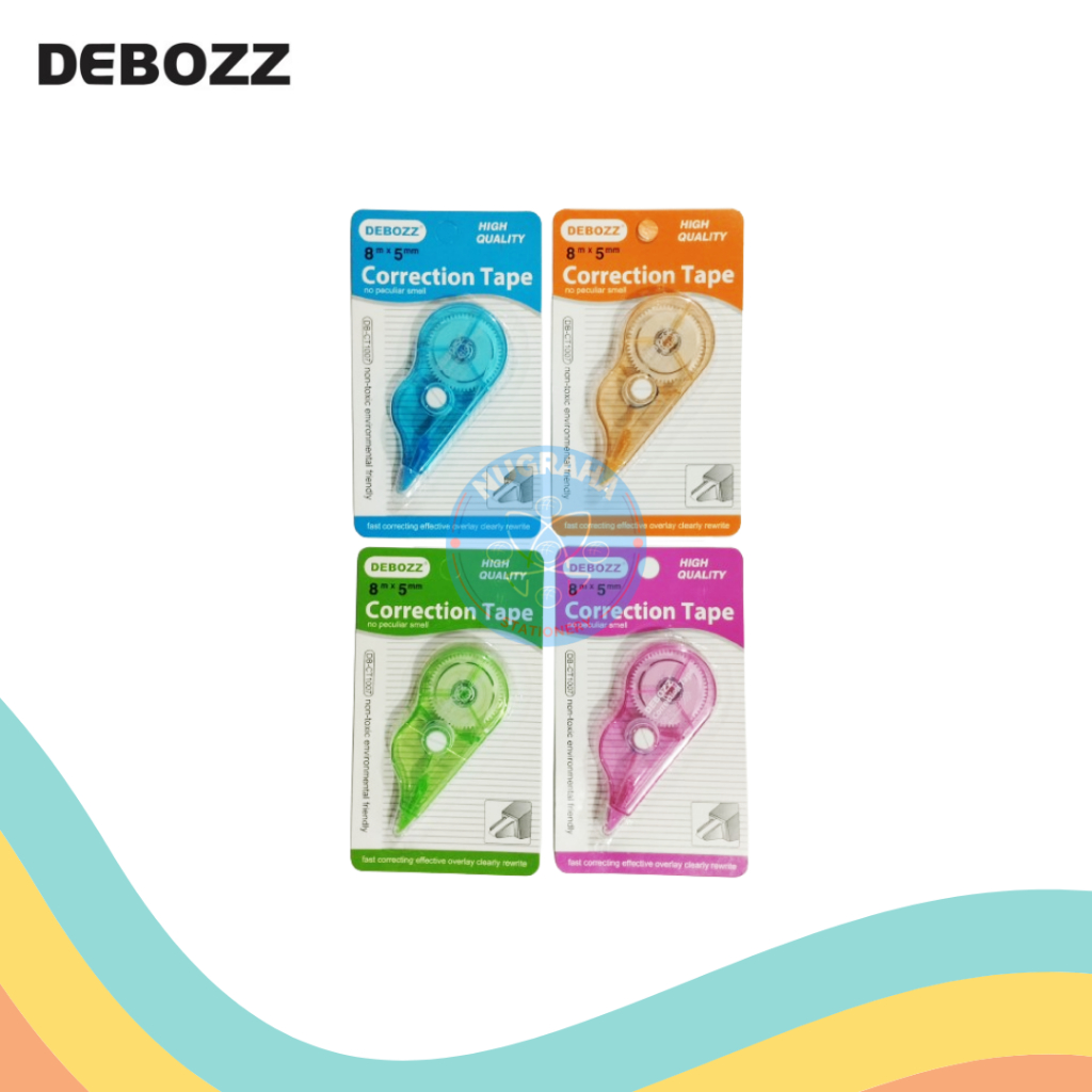 

CORRECTION TAPE DEBOZZ CT-1007 (1 PCS)