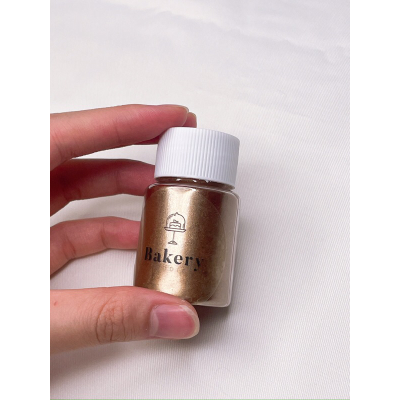 

Luster dust dark deep bronze metalik bubuk pewarna kue metalic bubuk hiasan kue dekorasi kue 10gr bo