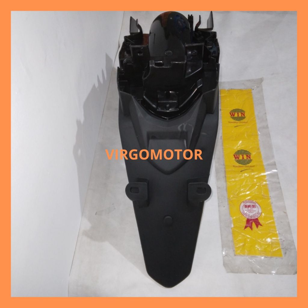 Spakbor Belakang Absolute Revo 110 2009 2010 2011 2012 2013 Hitam | rear fender Absolute Revo WIN Ku