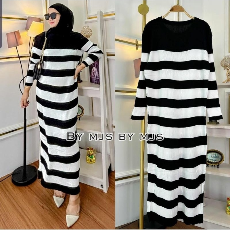 Gamis Rajut Salur By MJS