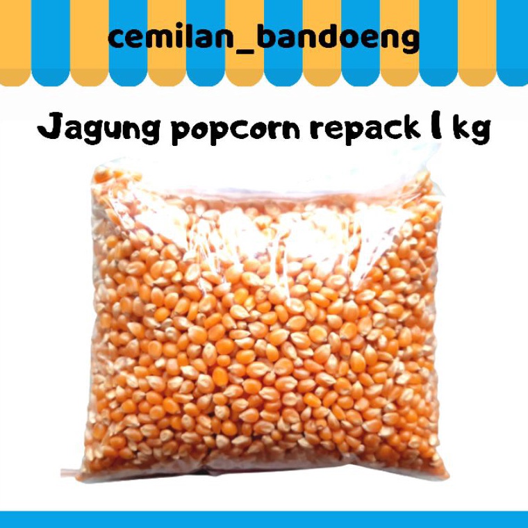 

[KODE AIBTA] Jagung Popcorn Non GMO Mentah Butterfly 1kg EXP JUNI 2024