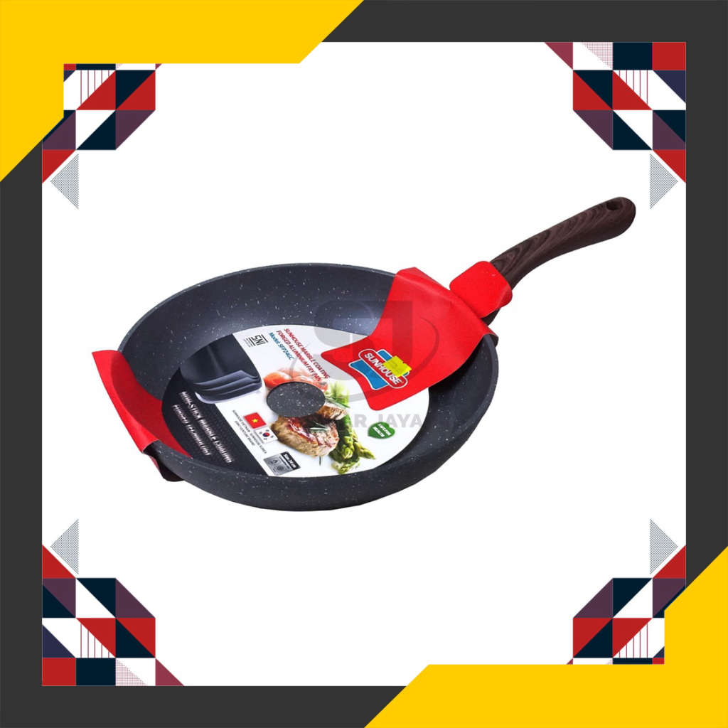 Terbaru Wajan Penggorengan Serbaguna/ Wajan Teplon Anti Lengket/ Wajan Teplon Penggorengan/ Frypan S