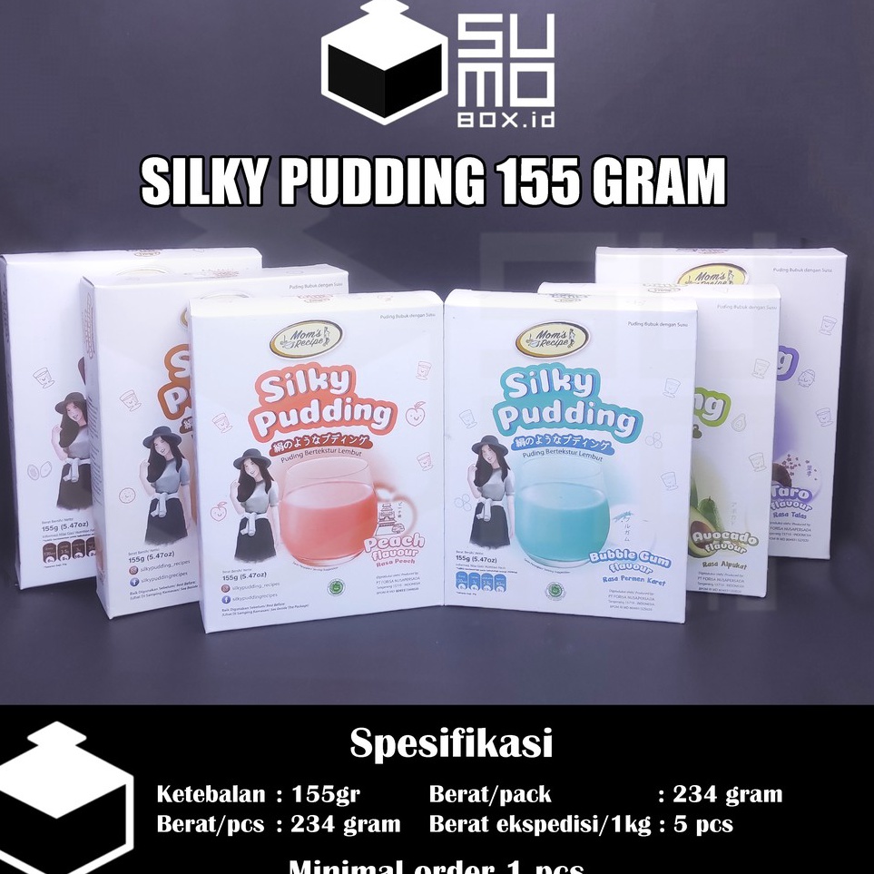 

[KODE PFWKK] Silky pudding forisa 155gram Mom's Recipe Puyo puding susu