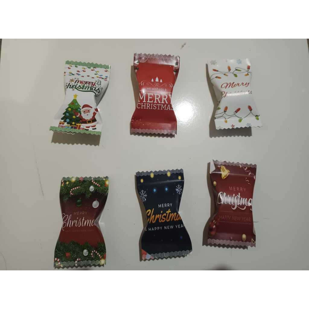 Amplop Permen Natal, Amplop Permen Tema Natal