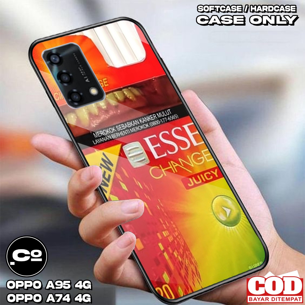 Case OPPO A95 4G / OPPO A74 4G - Casing OPPO A95 4G / OPPO A74 4G  [ RKK ] Silikon OPPO A95 4G / OPP