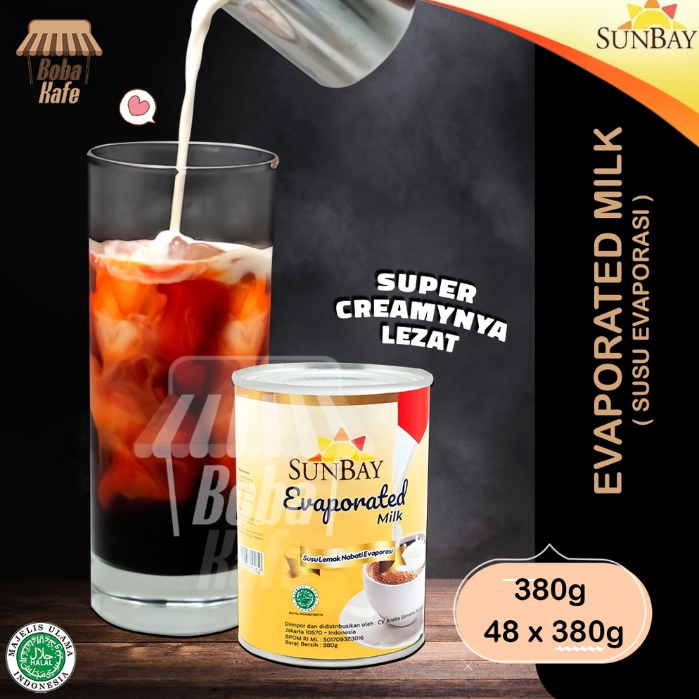 

88 SUNBAY SUSU EVAPORATED - 380gr Model Terkini