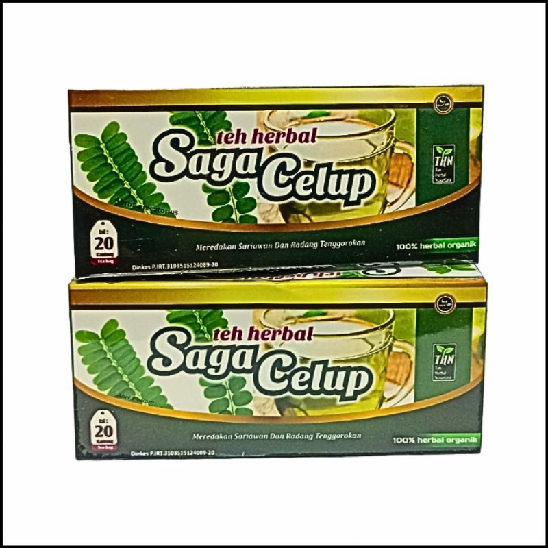 

TEH CELUP DAUN SAGA ISI 20 CELUP