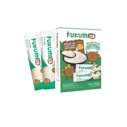 

TIPE OPX570 FUKUMI Beras Porang Box Sachet - Shirataki/Konjac Rice beras diet / beras rendah kalori / Fukumi Beras Porang 1kg Konjac Rice Shirataki