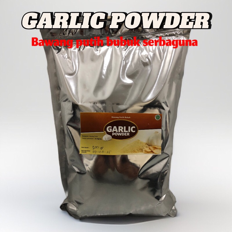 

(450gr) Garlic Powder / Ekstrak Bawang Putih / Bawang Putih Bubuk - Rempah Bawang / Bubuk bawang Grade A