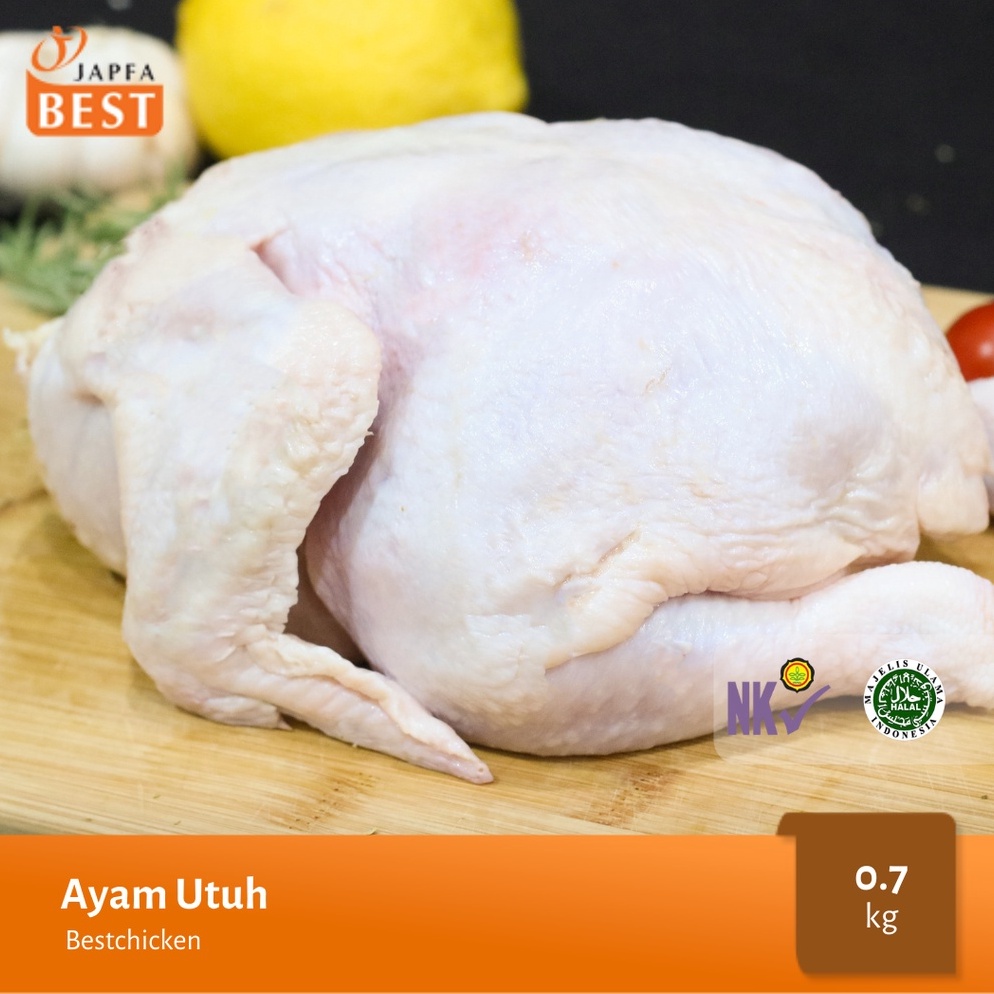 

modelTipe SXZ683 Ayam Karkas Broiler / Ayam Potong Utuh JAPFA BEST 700 gram / 0.7 kg