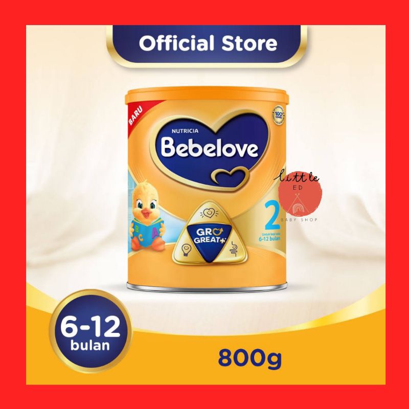 BEBELOVE 2 800GR / SUSU PERTUMBUHAN 800 GRAM