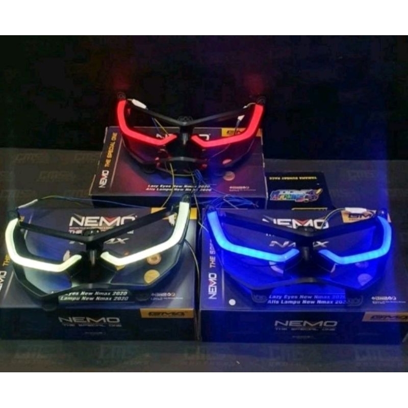 Alis New NMAX 2020 2021 2022 2023 Alis Lazy Block Lampu Dep alis lampu depan NMAX new 2023 original 