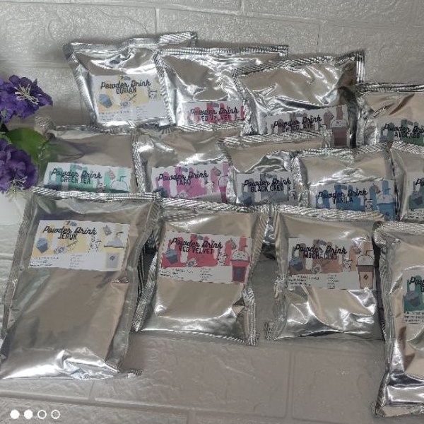 

70 Bubuk Minuman Rasa 500 gram FM Powder / Bubuk Permen Karet Dijual Murah