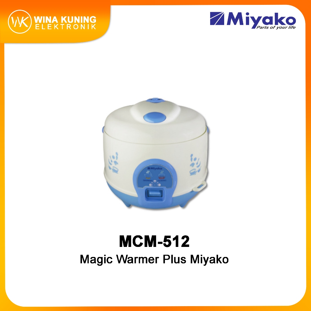 MIYAKO MAGIC COM 1,2 LITER MCM-512C - Magic Warmer Plus Miyako MCM-512