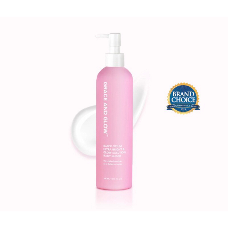 Grace and Glow Black Opium brightening Hand and Body Lotion Body Serum