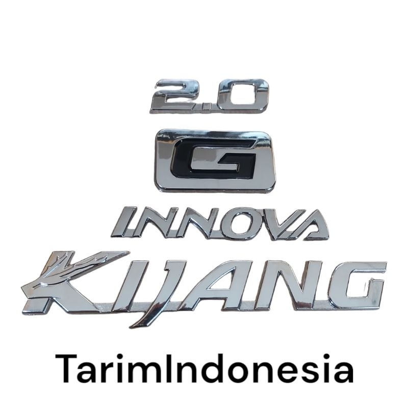 Emblem Mobil Kijang Innova 2.0 / Emblem G Innova / Emblem 2.0 Innova