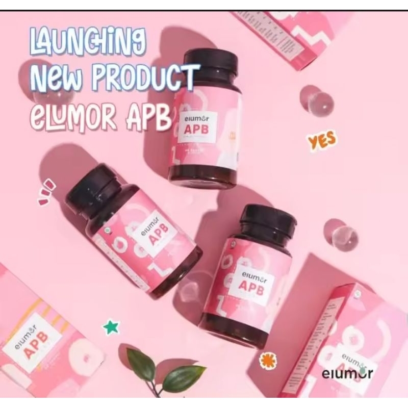 Elumor apb suplemen diet pelangsing badan penghancur lemak berlebihan pengecil perut buncit
