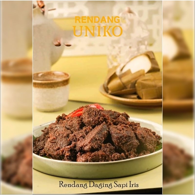 

Rendang Uniko Asli Minang 300gr