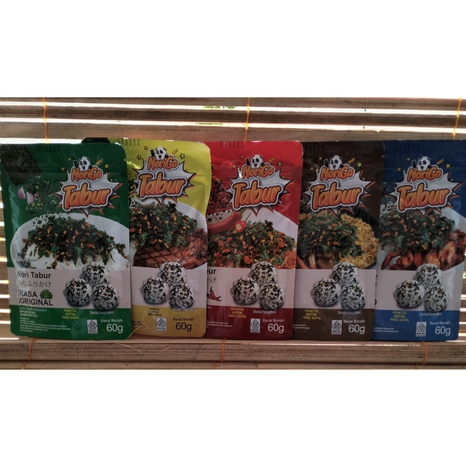 

[KODE PRODUK FLKDL3754] JAVA Nori Tabur Original 60 gram Pouch Halal MUI