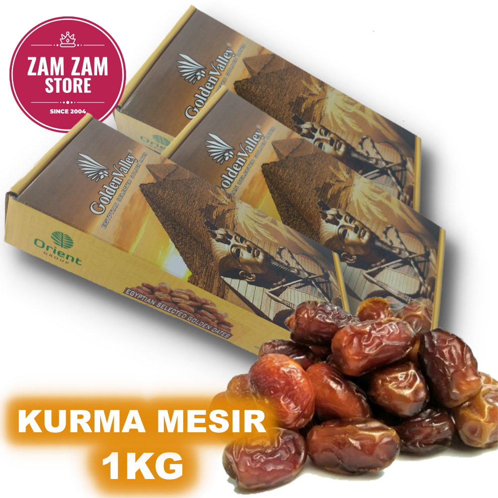 

Kurma mesir Golden valley 1kg [kemasan dus]