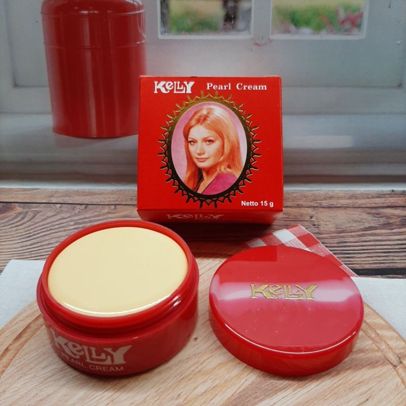 Kelly Pearl Cream 15 gr - Cream Kelly Original BPOM / Krim Kelly Pencerah Wajah