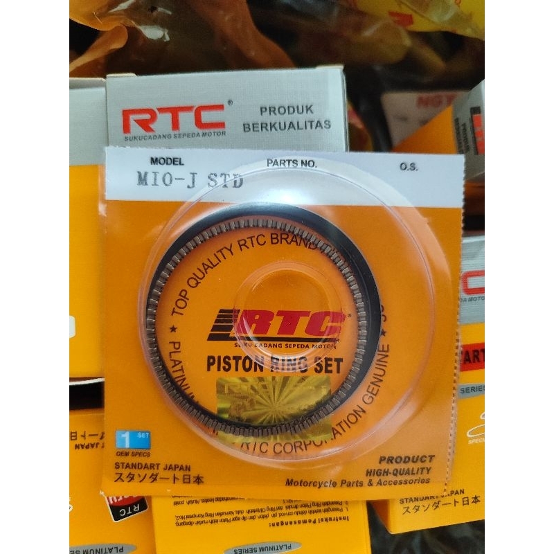 RING PISTON MIO J SOUL GT 115 MERK RTC
