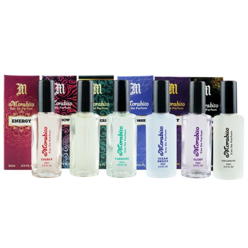 Parfum Pria EDP Morabito Mini Edition 22ml Exclusive Ocean Breeze Premiere Rainbow