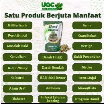 

kopi pelangsing/kopi UGC/kopi kesehatan/ kopi penyembuh asamurat