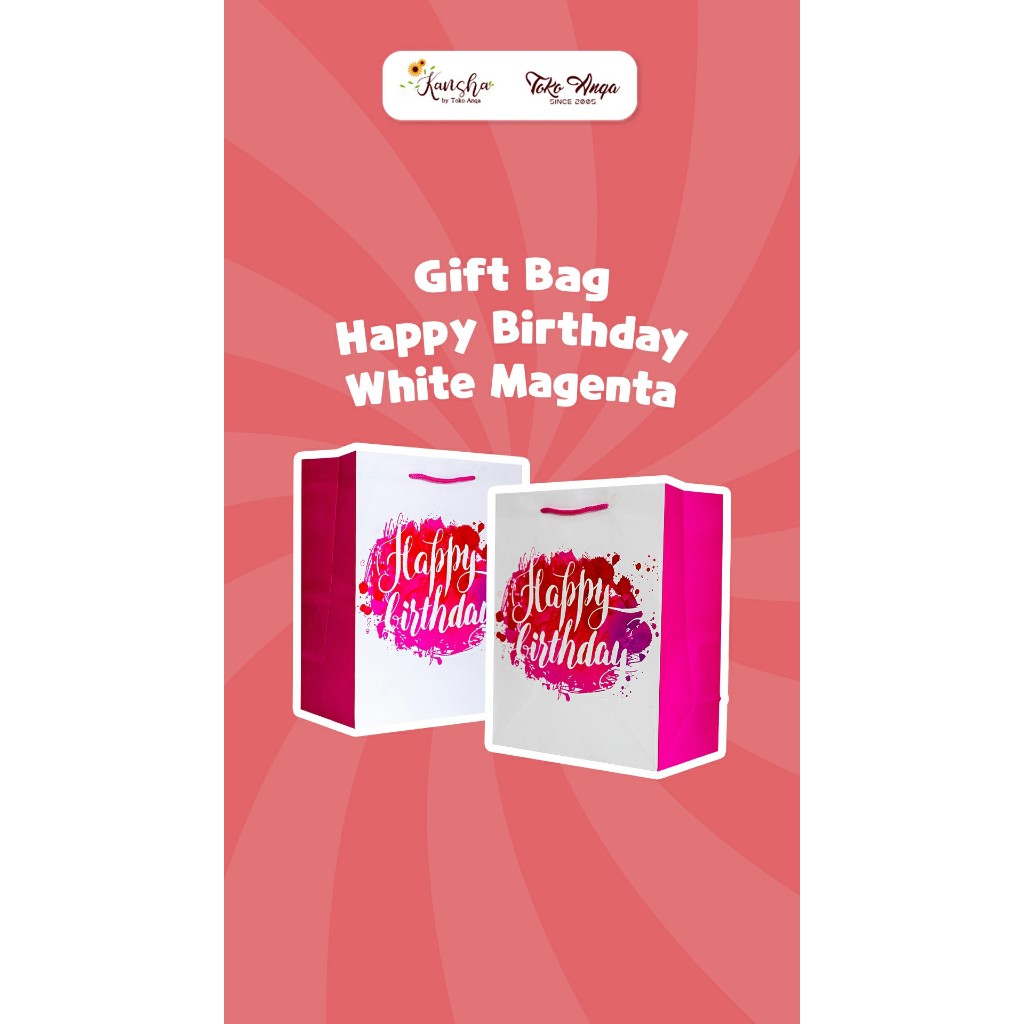 

TOKO ANQA-Tas Kado Gift Bag Paper Bag 32x25.5x12.5cm PB 77087