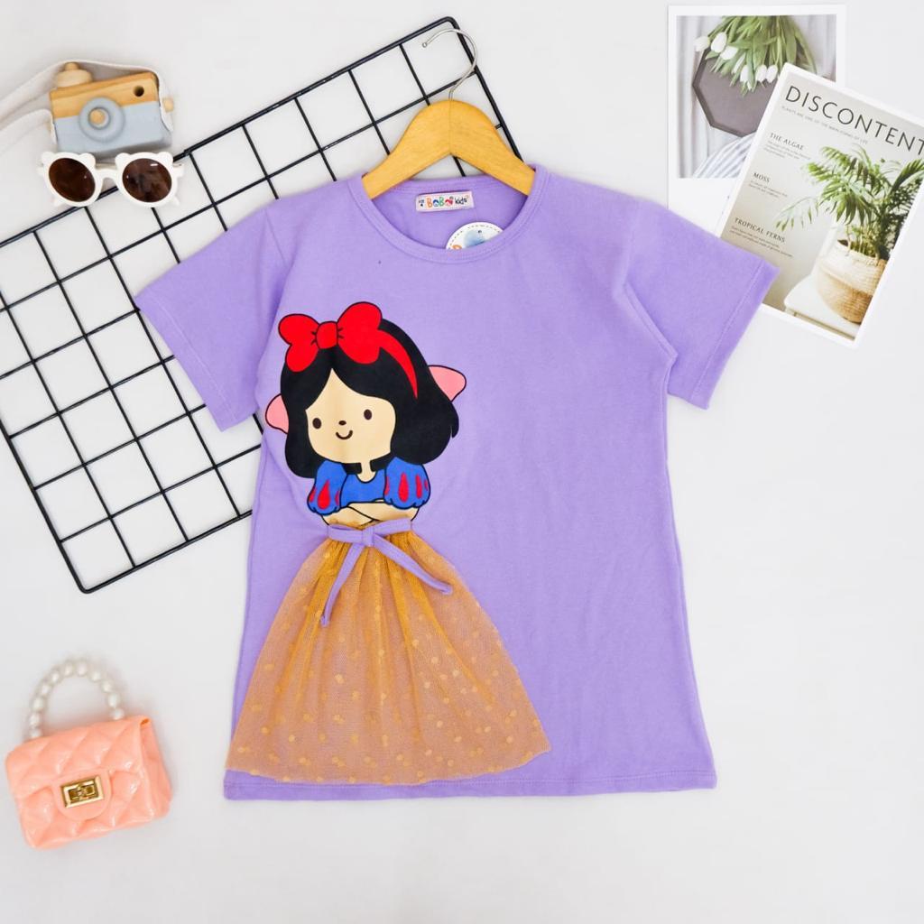 Princess Tee // kaos anak perempuan / kaos anak lucu / baju princess / baju anak