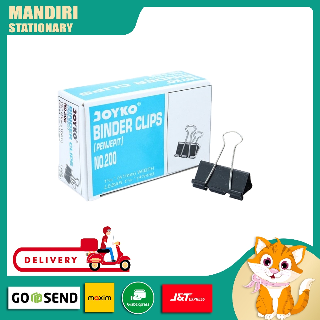

Binder Clips Joyko No.200 / 41mm