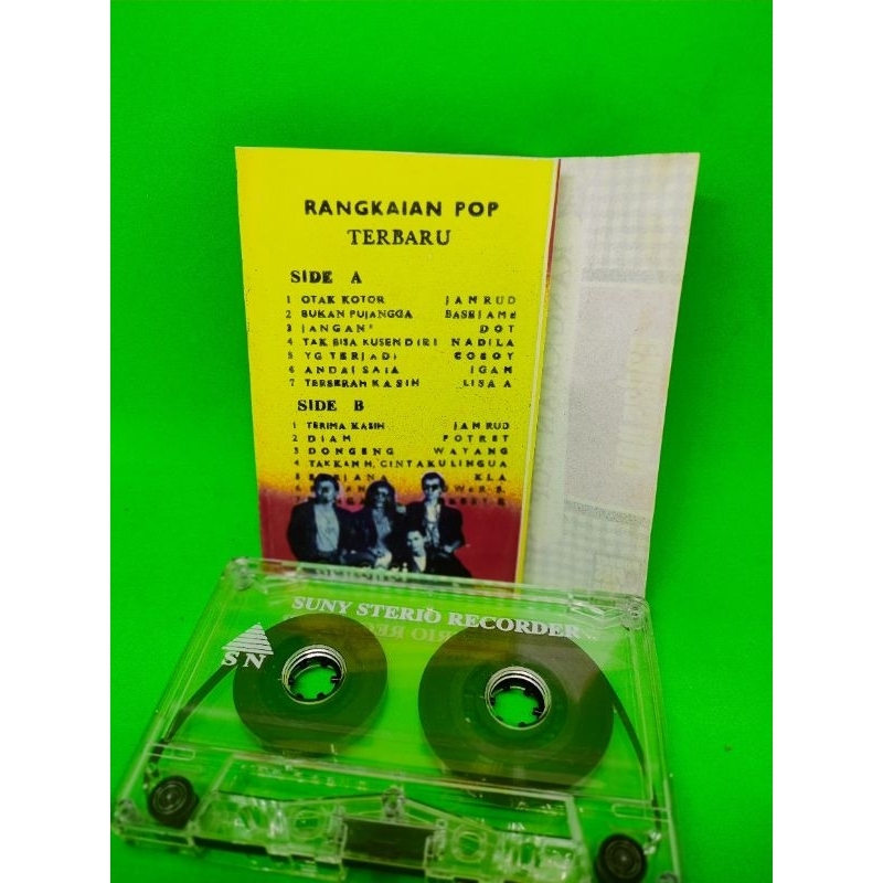 Kaset pita RANGKAIAN POP , BELLA SARI, CADAS ENAM, UKS, MENERA 99