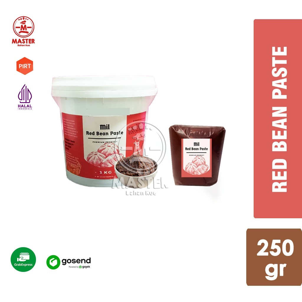 

Mil Red Bean Paste / Pasta Kacang Merah 250gr [KHUSUS INSTANT]