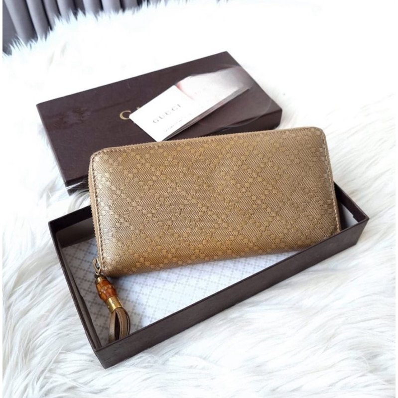Gucci Bamboo long wallet PRELOVED