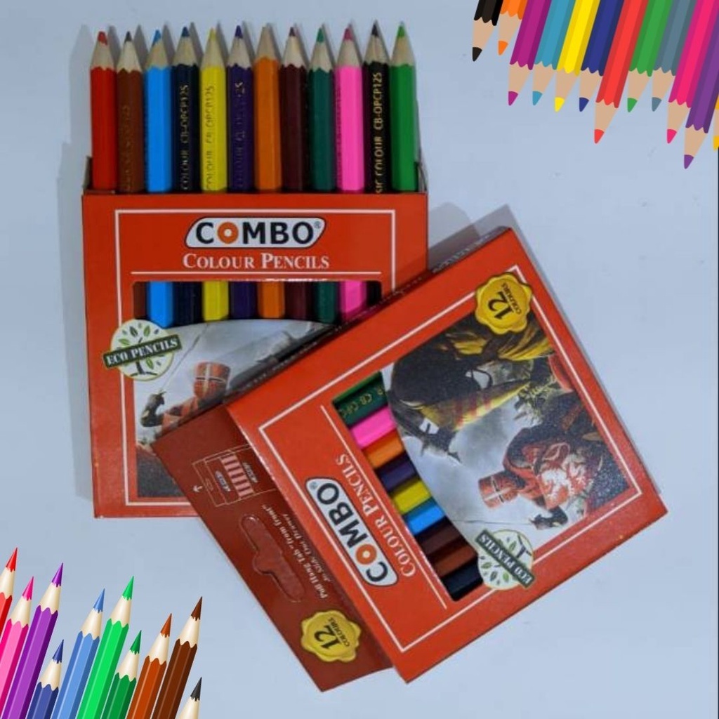 

Pensil 12 Warna Pendek