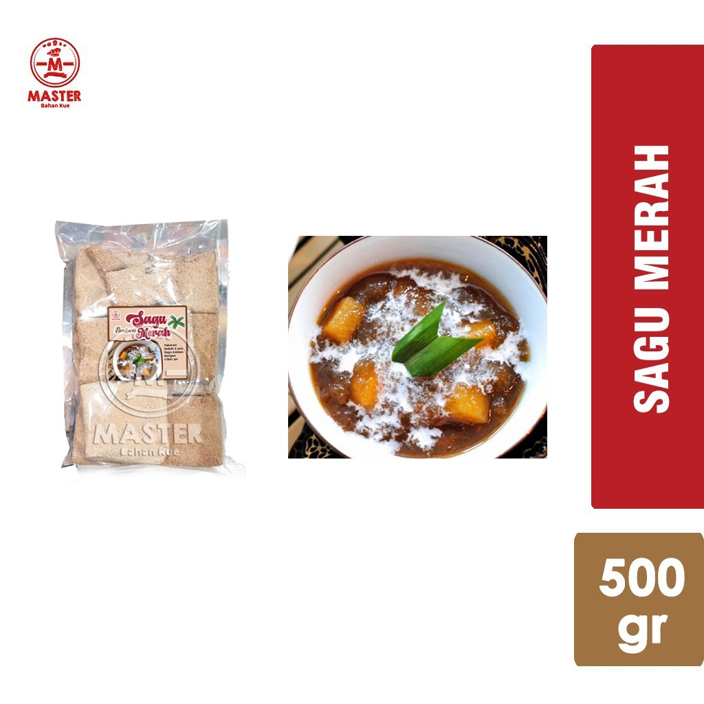 

Sagu Ambon Merah / Sagu Rangi Lempeng [500 gr]