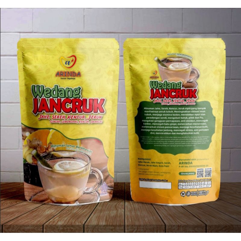 

ARINDA Wedang Jancruk (Jahe, Sereh, Kencur, Jeruk Nipis)