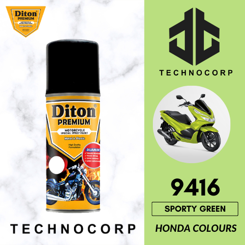 

Cat Semprot DITON PREMIUM 9416 SPORTY GREEN / HIJAU DAUN POLOS