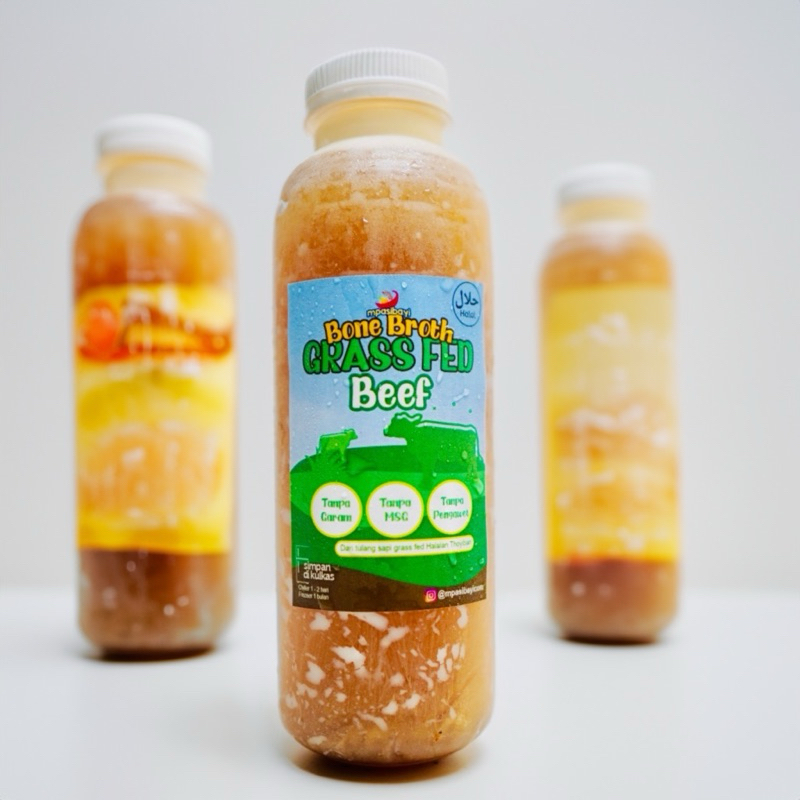 

Bone Broth Grass Fed Beef Kaldu Tulang Ayam Organik Sapi Grass Fed