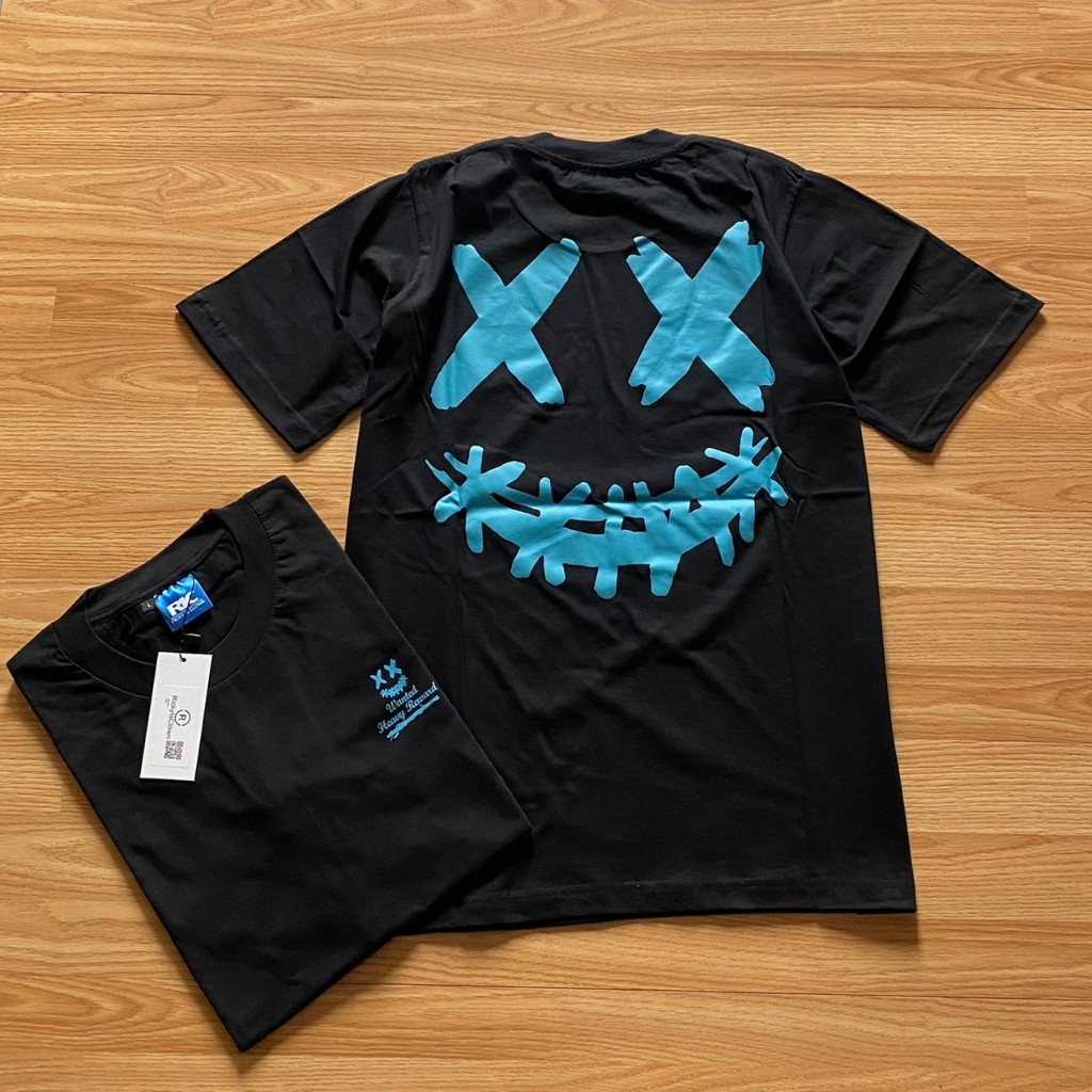 KAOS RICKY IS CLOWN LOGO BIRU PREMIUM