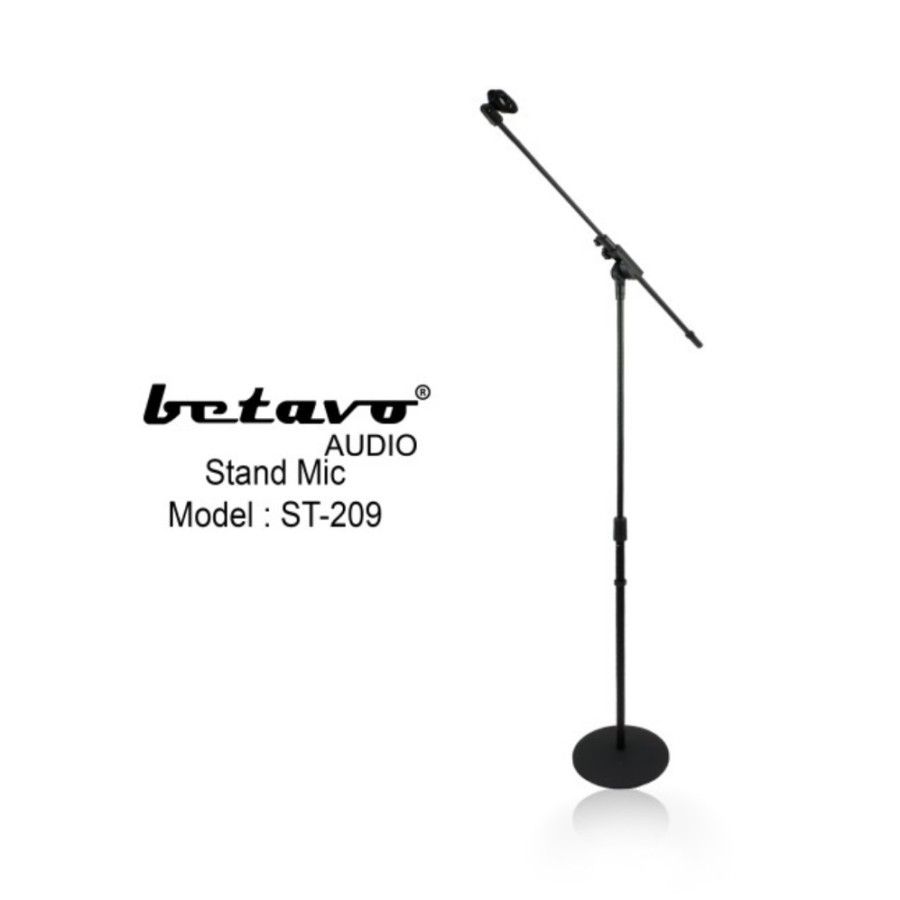 Stand Mic Lantai Berdiri Panggung Betavo Original ST209 / ST-209